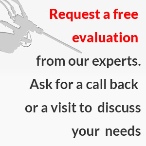 Request a free evaluation of your process from our experts. Ask for a call back or a visit to discuss you needs in person